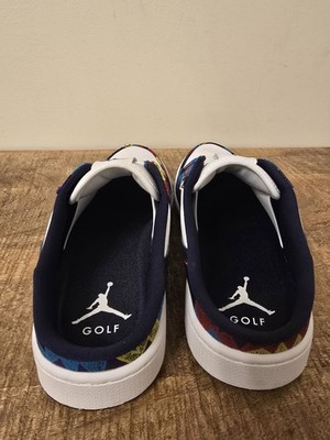 Nike Golf Mens Size 9.5 Air Jordan Mule Golf Shoes Nothing But Net