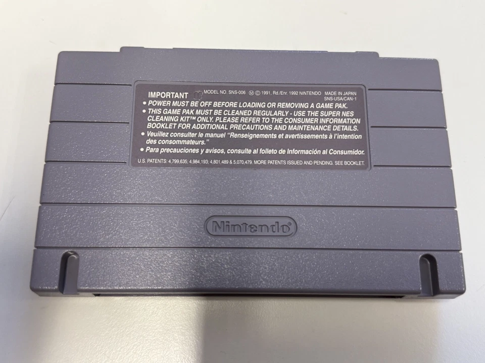 Frank Thomas Big Hurt Béisbol Super Nintendo SNES Auténtico Juego Genuino Foto 2 de 2