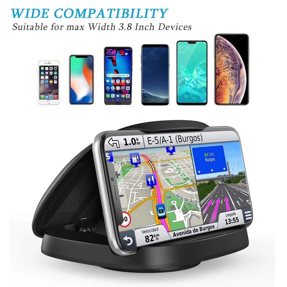 Cell Phone Holder for Car, Vertical Horizontal Car Phone Mount with 360° Rota... - Image 3 of 4