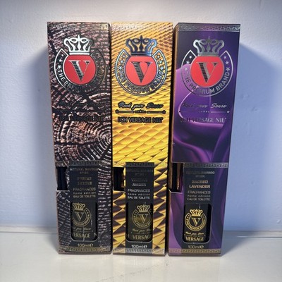 3x Ich Versage Nie Spring Breeze, Sacred Lavender und Vanilla Amber Duftflakon