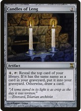Candles of Leng 250 MTG NM - Time Spiral