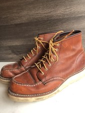 Red Wing Heritage 3375 Classic Moc Toe Oro Leather Boots Women 8 B Made In USA