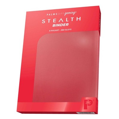 STEALTH 9 Pocket Zip Trading Card Binder - RED | eBay STEALTH 9 Pocket Zip Trading Card Binder - RED | eBay