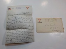 WW1 Letter 1919 Camp Mills New York Soldier Menominee Michigan 85th Division War