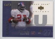 2001 Upper Deck Game Gear Uniforms Ron Dayne #RD-U 1ql0