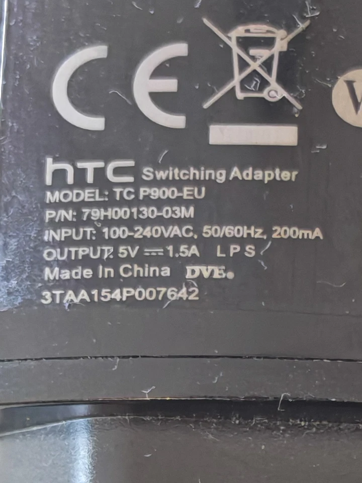 Original Ladegerät HTC TC-P900 MicroUSB HTC One M8s, One M9, One M9Plus, One Max - Bild 4 von 4