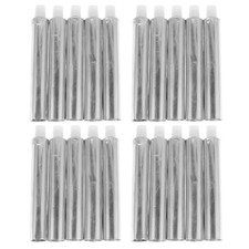 20 Pcs Aluminum Paint Tube Painting Containers Empty Craft Tubes