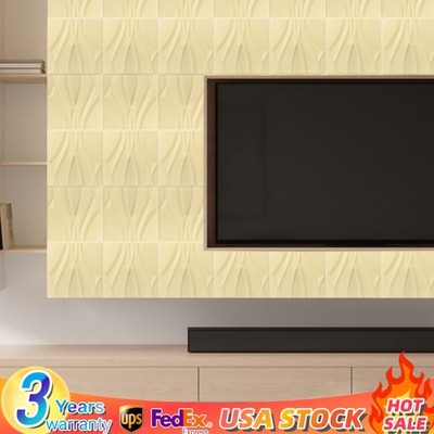 3D Wall Panel Wale Mold Plaster Concrete Wall Art Decor Wall tile Panel ABS Mold