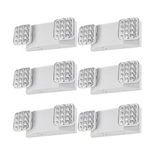 Emergency Light, LED Emergency Lighting with Battery Backup, 2 Adjustable Hea...