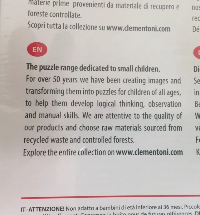 Rompecabezas Harry Potter Clementoni 61885 104 piezas nuevo sellado Foto 3 de 4