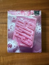 FIGHT CLUB 4K Steelbook. UHD  HD discs  digital code. Ships in a cardboard box