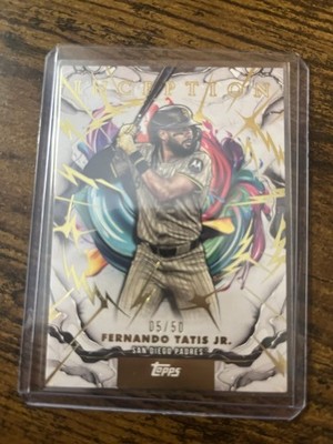 2025 Topps Inception Fernando Tatis #20 05/50 Gold