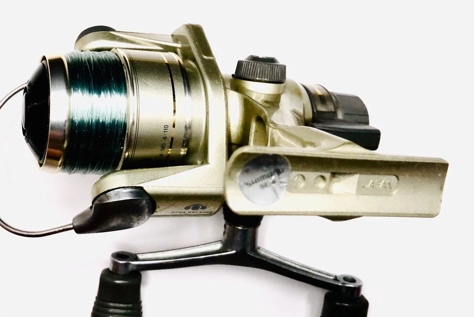 Shimano Twin Paddled Aero Symetre Spinning Reel 1000 Rear Drag / Made In Japan - Image 4 of 4