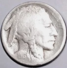 !!!! VERY RARE  1913-S Type 2  Buffalo Nickel With A Horn!! T2 Restored