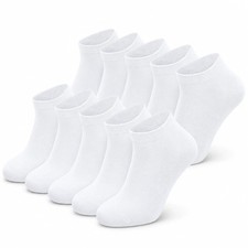 Trainer Socks Mens Cotton Ankle Liner Invisible Low Cut Sports 6 Pairs Size 6-11
