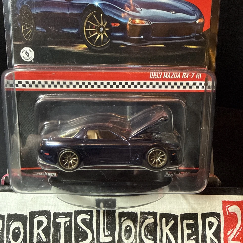 Hot Wheels RLC 2025 exclusivo Red Line Club - Mazda RX-7 R1 1993 (JCP16) SELLADO Foto 2 de 4