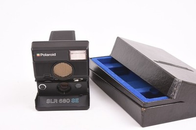 Polaroid SLR 680 SE Instant Camera Tested W 6 Shot Remaining Pack