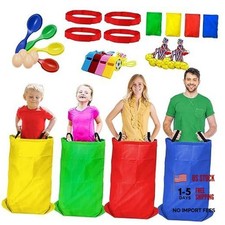Potato Sack Race Bags - 32PCS Outdoor Games Sack Race Bags 32PCS Regular style