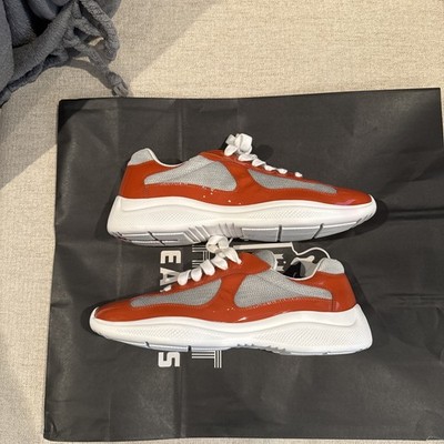 Size 10.5M US (9.5P)  - Prada America s Cup Orange