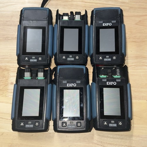 Lot Of 6 EXFO PPM-350D PON Power Meter - Parts