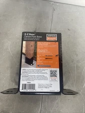 Simpson Strong-Tie FPBB44 E-Z Black Powder-Coat Post Base 4 x 4 in.