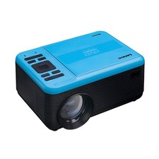 Lenco Projecteur LCD Haute Résolution avec Lecteur DVD et Bluetooth / Bleu