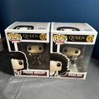 Funko Pop! Rocks Queen Freddie Mercury & Brian May Figures 92 & 93
