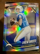2025 Prizm Silver Drew Brees San Diego Chargers