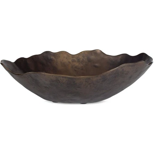 Uttermost 18274 Obscura Golden Dark Bronze Outdoor Bowl - Picture 1 of 11