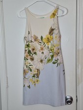 Farm Rio Made in Brazil Floral Sleeveless Shift Dress Womens Medium Botanical