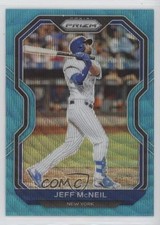 2021 Panini Prizm Tier II Teal Wave Prizm Jeff McNeil #119 14ql