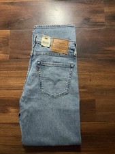 Levi's Premium 505 Regular Men's Light Blue Stretch Straight Denim Jeans