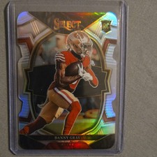 2022 Panini Select Danny Gray #6 Rookie Concourse San Francisco 49ers Football