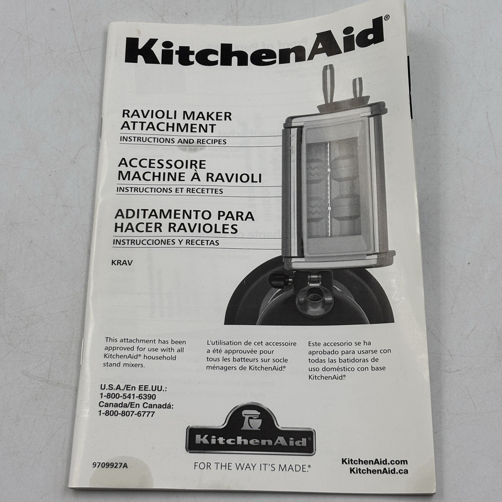 Ravioli Maker Attachment Kitchen Pasta Aid Attachments For Kitchen Stand Mixer