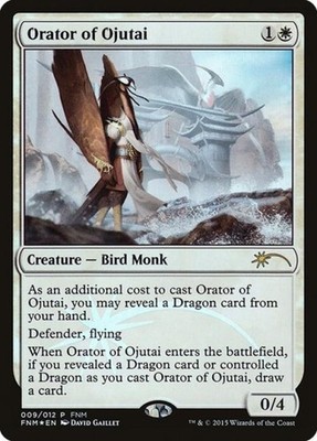 Orator of Ojutai -Foil Light Play MTG Promos: FNM