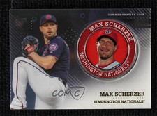 2020 Topps Topps Player Medallions Max Scherzer #TPM-MS 14lz