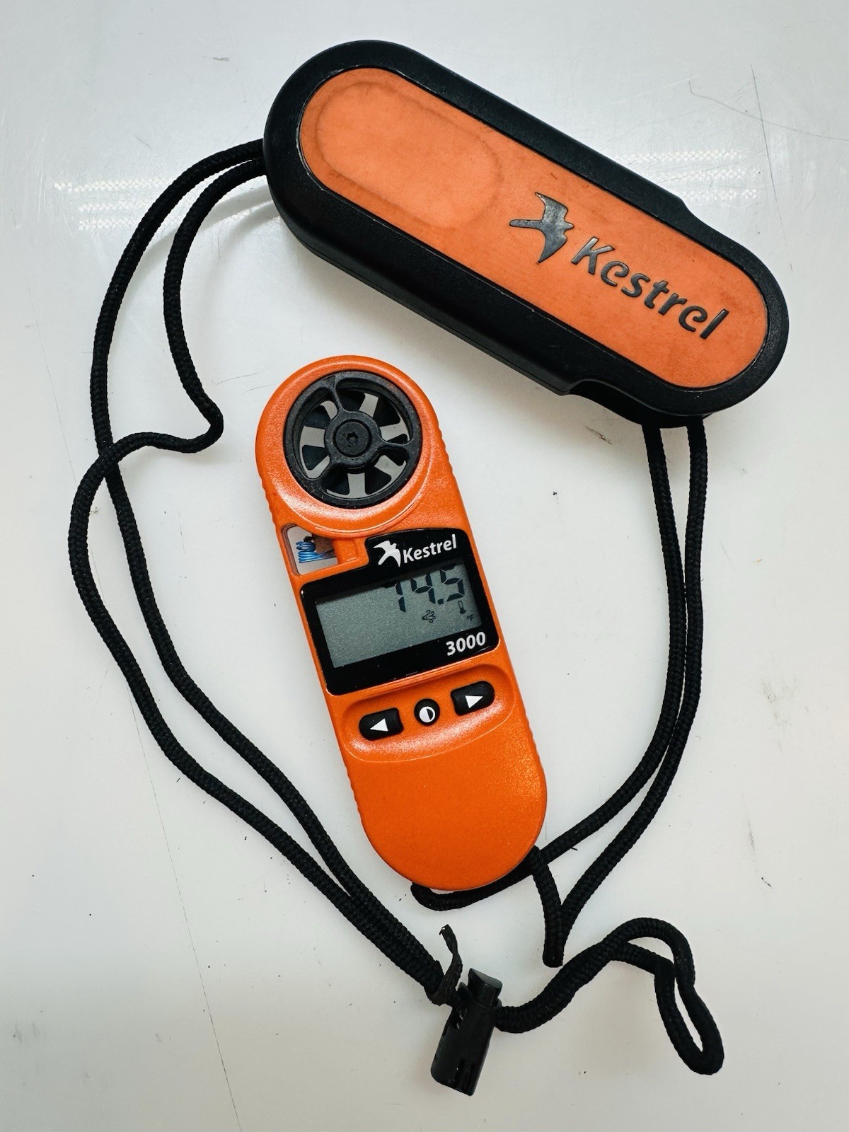 Kestrel 3000 Handheld Weather Meter - winds, anemometer, temperature, humidity.