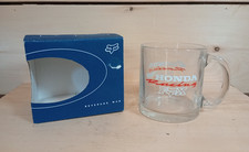 Honda Fox Racing Clear Beverage Coffee Mug in Original Box - Made in the USA
