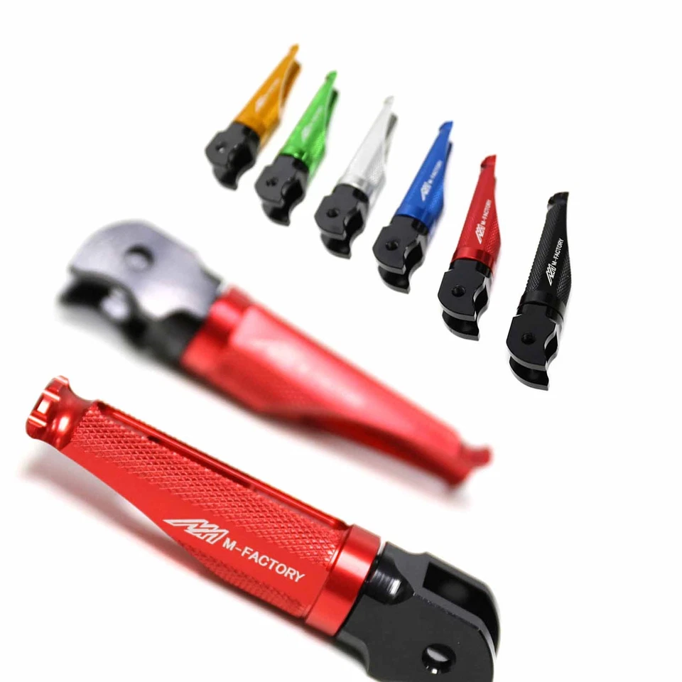 Clavijas de pie rojas MFP para motocicletas CNC para Honda CB1000R 08-24 23 22 21 20 Foto 2 de 4