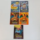 Topps E3 E6 & E9 of 12 #06 Charizard Blastoise Venusaur 3x HOLO FOIL + More Lot