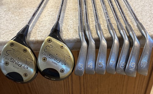 Fer De Golf Ping Karsten I – 8 Fer, Droitier, Acier, Flex Régulier, Tête Noire