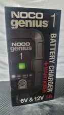NOCO GENIUS1 6V/12V 1A Smart Battery Charger, Trickle Charger and Maintainer