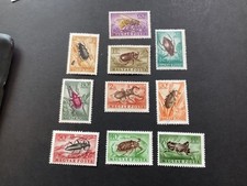 ICOLLECTZONE Hungary C136-45 insects VF  NH (1)
