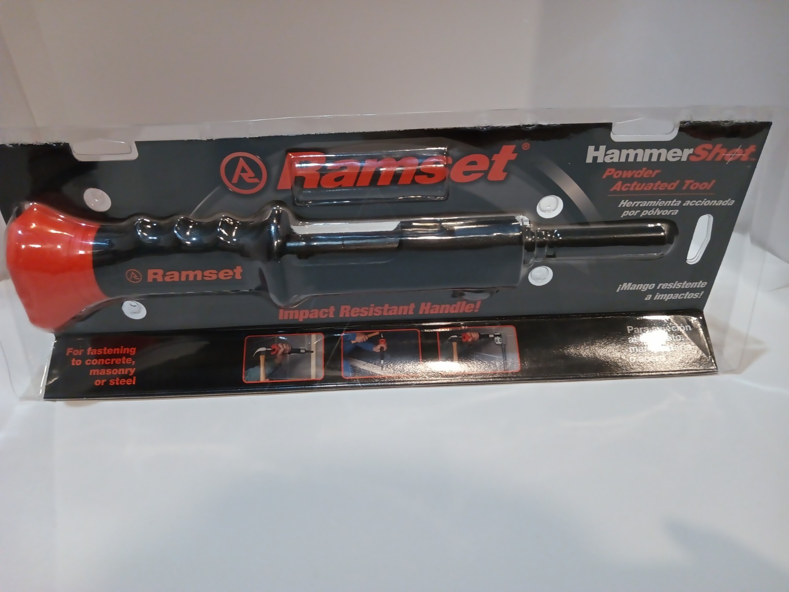 Ramset 00022 HammerShot Low Velocity Powder Actuated Tool Replaces HD22 - Black