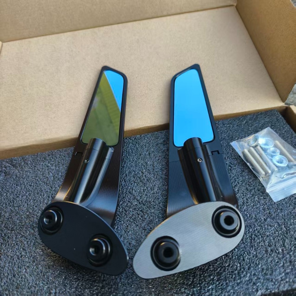 For Honda CBR1000RR 2017-2025 Adjustable Side Mirror Winglet Rearview Mirrors