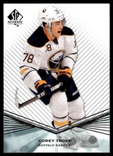 2011-12 SP Authentic Rookie Extended Corey Tropp Rookie Buffalo Sabres #R5