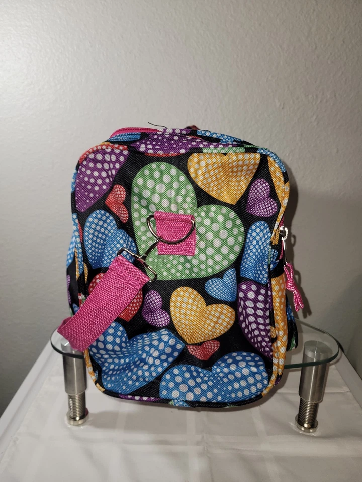 Bolso Rockland Bolso Multicolor Corazón/Punto Equipaje de Viaje. Sin usar - Usado Foto 4 de 4
