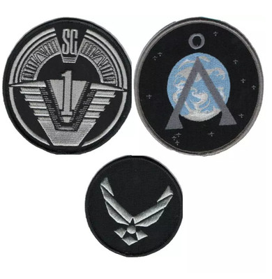 Stargate SG1 Lot 3 Abzeichen 2. Version Team 2. Version Patch Lot
