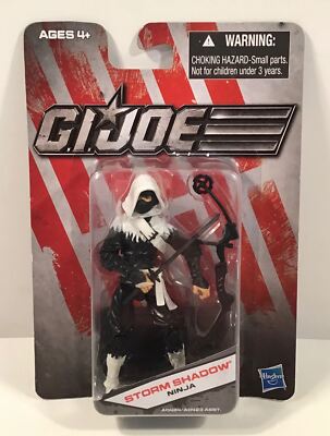 GI Joe Basic Storm Shadow Black Variant 2012 Dollar General