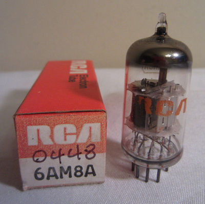 RCA 6AM8A Electron Electronic Tube In Box